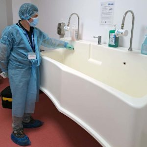 Filtro H2OTap en un Hospital de Rumanía